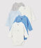 Lot de 5 bodies bébé en coton biologique variante 1
