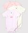 Lot de 3 bodies bébé en coton biologique variante 1