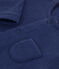 Combinaison longue unie en tubique bio bébé bleu CHALOUPE