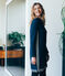 Robe droite femme bleu SMOKING