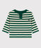 Tee-shirt manches longues bébé en coton EVERGREEN/ AVALANCHE