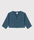 Cardigan bébé en gaze de coton