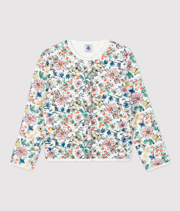 Cardigan en tubique enfant fille