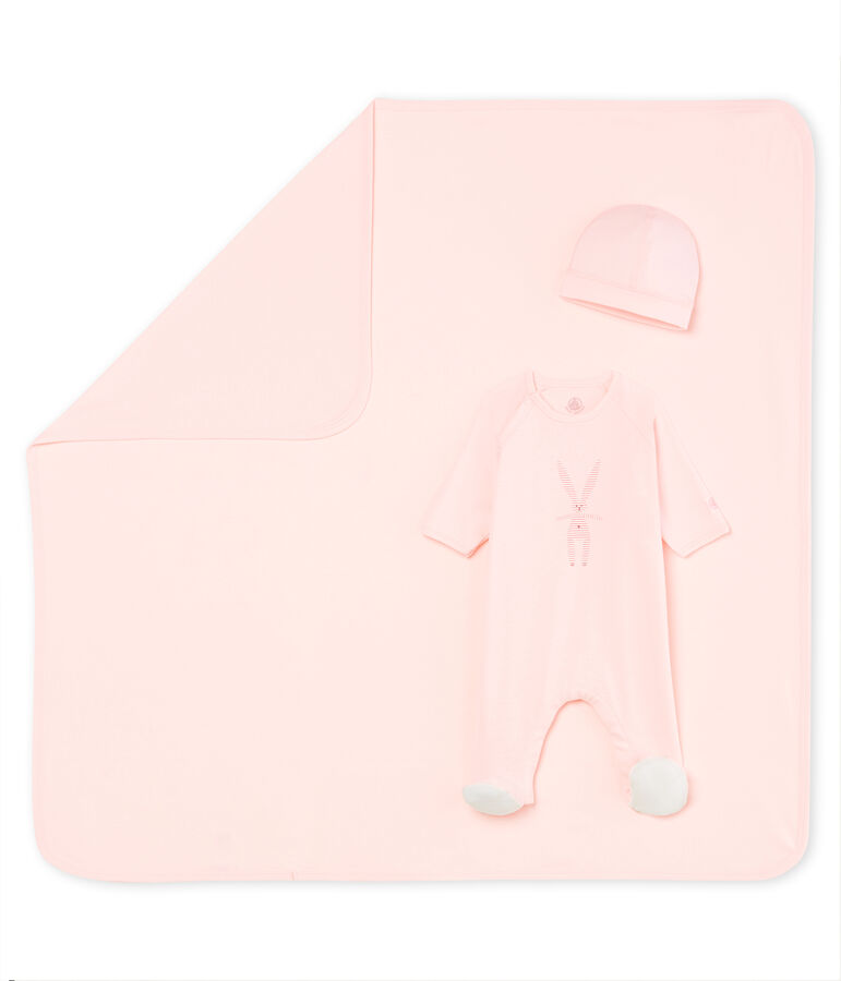 Coffret cadeau naissance en c&ocirc;te variante 1