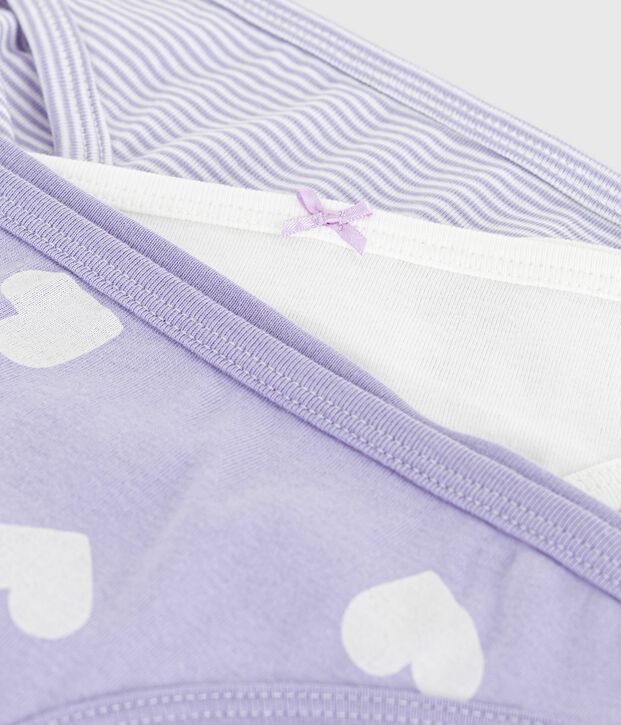 Lot de culottes femme en coton multicouleur