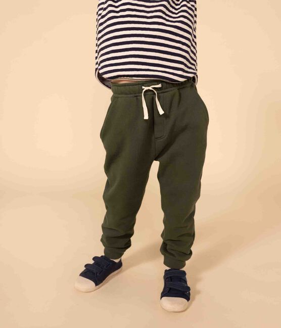 Pantalon de jogging enfant garçon vert AVORIAZ