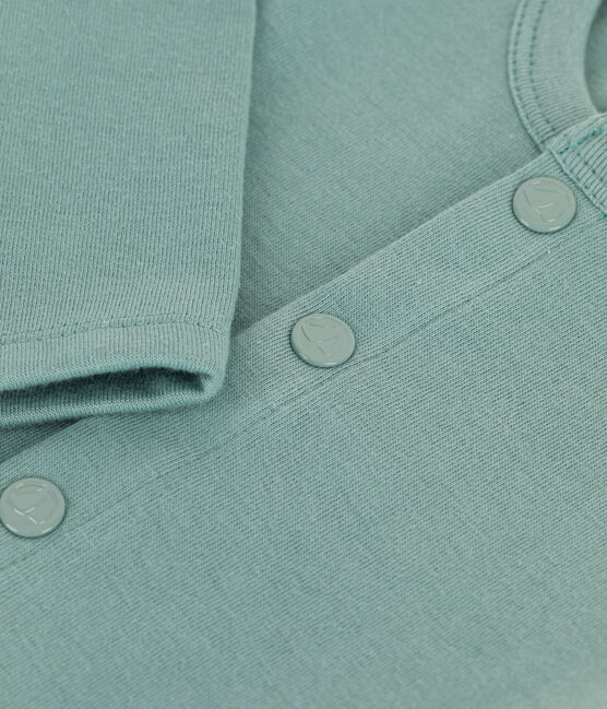 Cardigan en jersey épais bébé vert PAUL