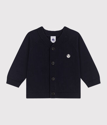 Cardigan bébé en coton uni