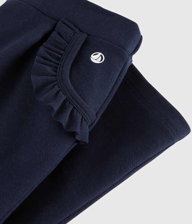 Pantalon de jogging enfant fille bleu