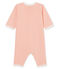 Dors bien bébé fille en côte rose ROSAKO/blanc MARSHMALLOW CN