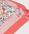 Lot de bodies manches longues en coton imprim&eacute; &agrave; fleurs b&eacute;b&eacute; multicouleur