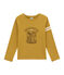 tee-shirt manches longues enfant garçon jaune INCA