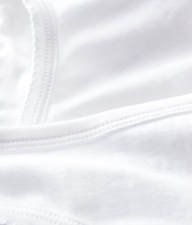 Lot de 2 culottes blanches fille multicouleur