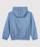 Coupe-vent en polyester recyclé enfant garçon bleu SURF/blanc MARSHMALLOW