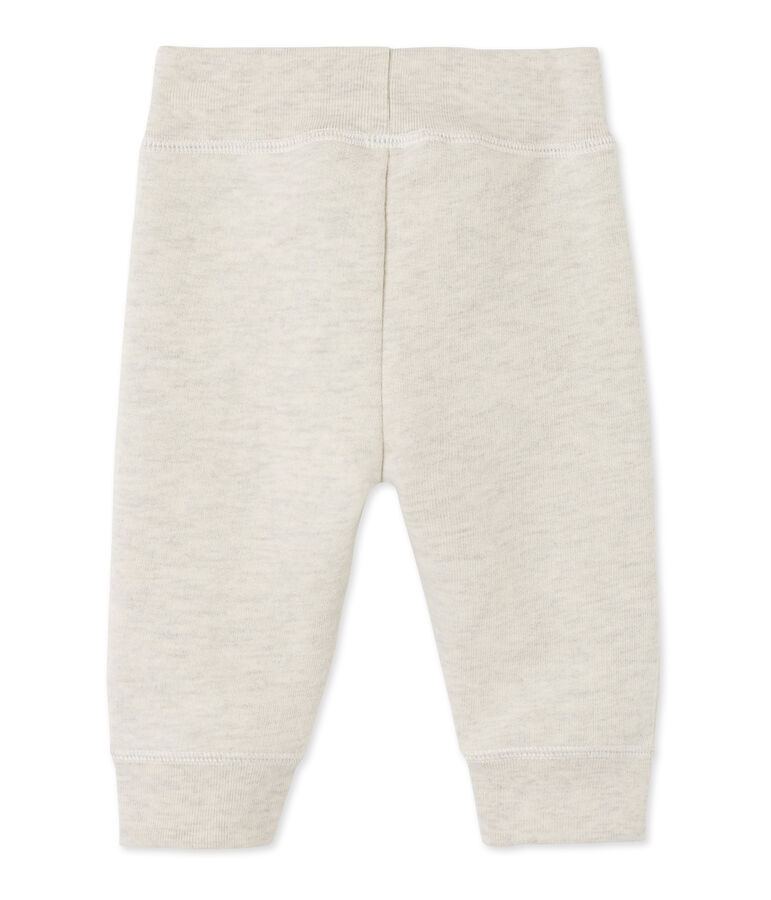 Pantalon de jogging b&eacute;b&eacute; gar&ccedil;on en molleton beige