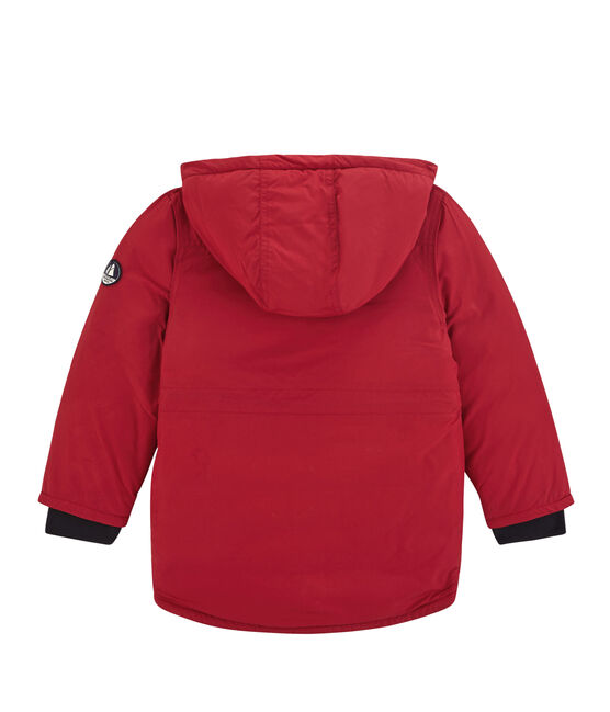 doudoune rouge petit bateau
