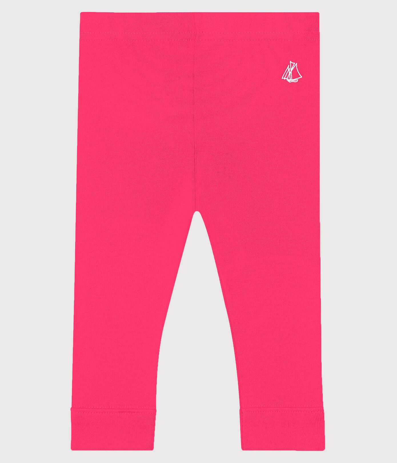 Legging en coton uni Petit Bateau rose | La Redoute Legging en coton uni Petit Bateau rose | La Redoute