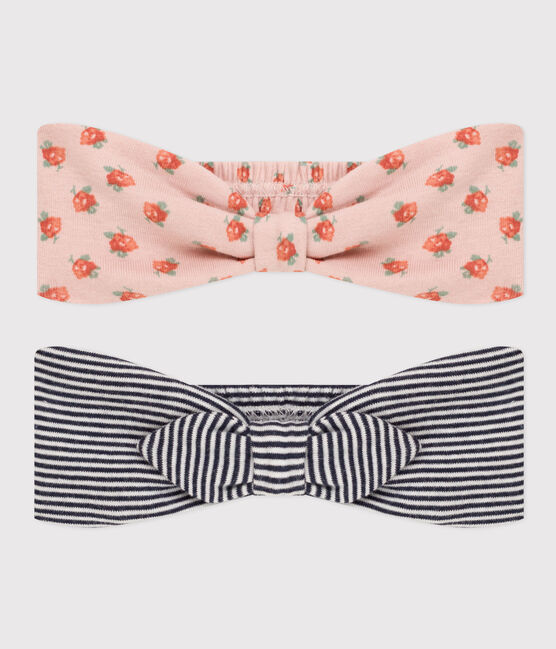 Lot de 2 bandeaux en coton bébé variante 1