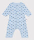Bodyjama bébé en coton sans pieds baleine