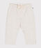 Pantalon en tubique matelassé bébé beige MONTELIMAR CHINE