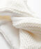 Snood uni bébé fille blanc MARSHMALLOW
