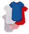 Lot de 5 bodies manches courtes bébé fille VARIANTE 1 CN