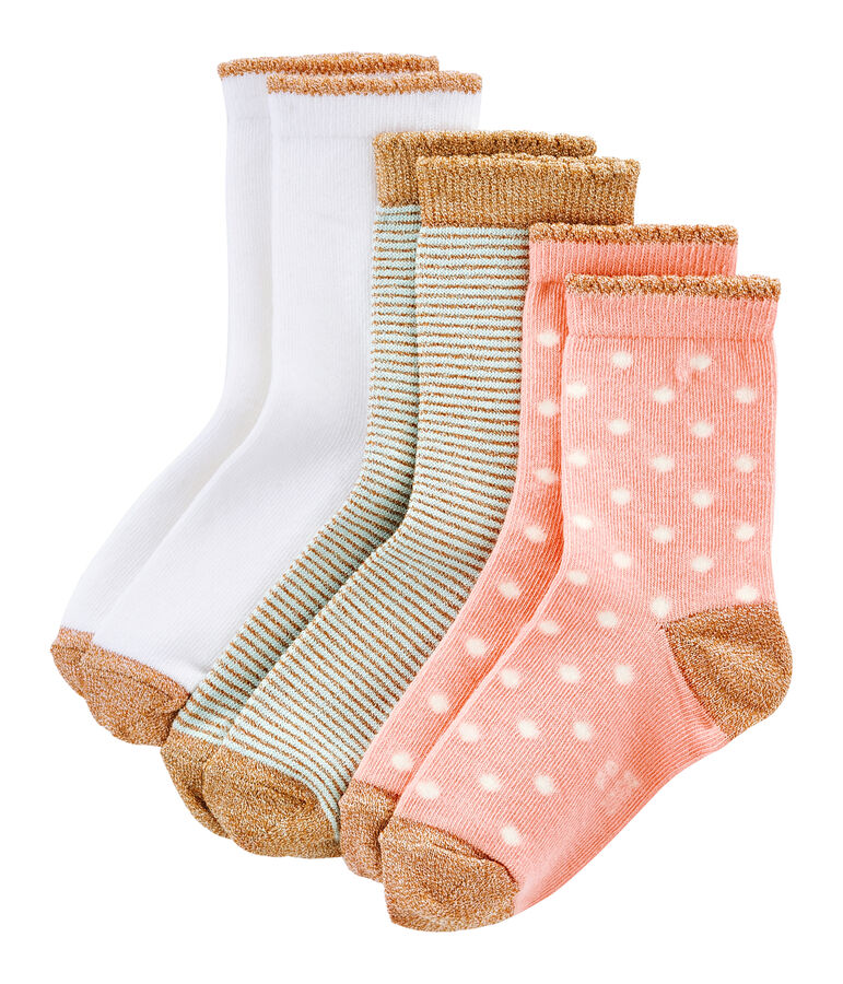 Boite 3 paires de chaussettes enfant fille variante 1