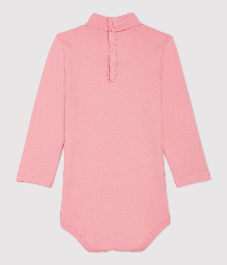Body en coton b&eacute;b&eacute; rose CHARME
