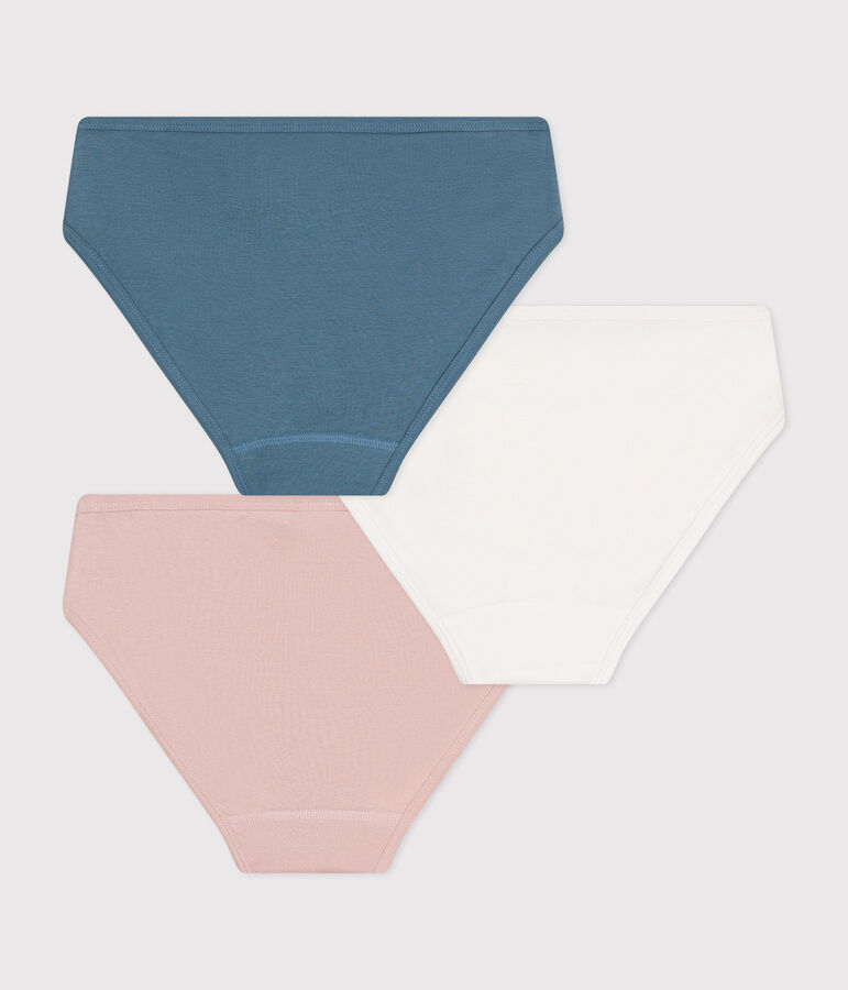 Lot de 3 culottes  en coton multicouleur