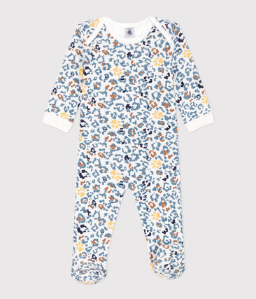 Pyjama bébé en bouclette éponge (Petit Bateau) - Image 1