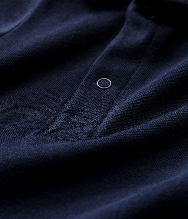 Body col polo b&eacute;b&eacute; gar&ccedil;on bleu marine