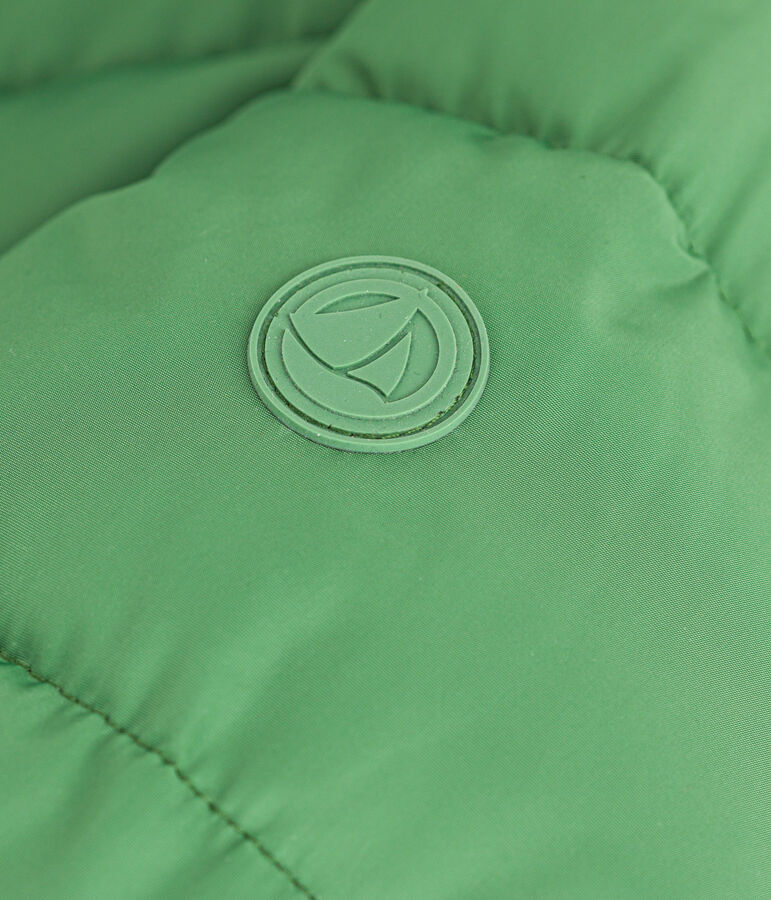 Doudoune enfant fille / gar&ccedil;on vert PALMERAIE