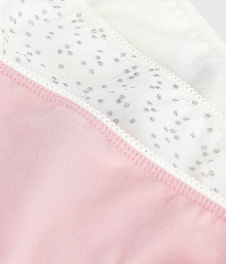 Lot de culottes enfant en coton et &eacute;lasthanne multicouleur
