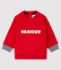Sweatshirt bébé garçon imprimé