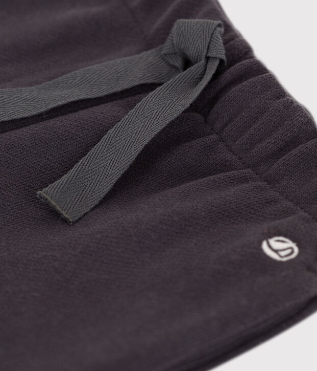 Pantalon b&eacute;b&eacute; en molleton gris