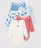 Lot de 5 bodies manches longues en coton variante 1