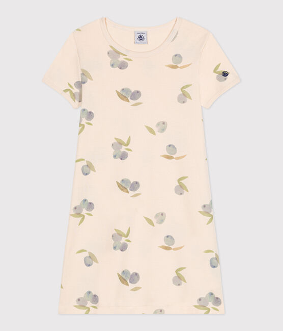 Chemise de nuit enfant en coton imprimé fruits AVALANCHE/ BEACH/ MULTICO