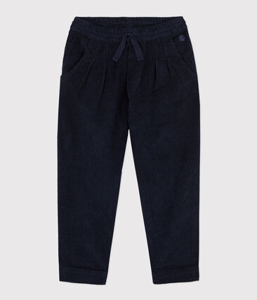 Pantalon en velours côtelé enfant garçon