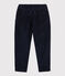Pantalon en velours côtelé enfant garçon bleu SMOKING