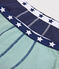 Lot de 2 boxers garçon en coton biologique et elasthanne variante 1