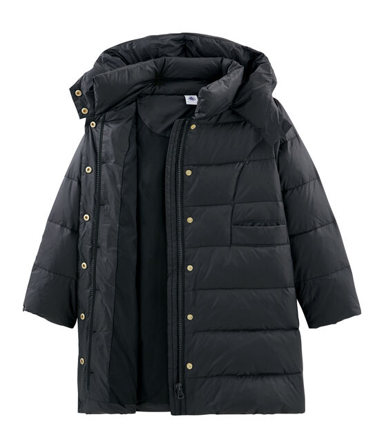 Doudoune duvet et plume enfant fille gris CAPECOD