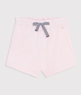 Short b&eacute;b&eacute; en coton uni