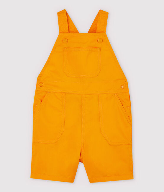 Salopette courte bébé garçon jaune TEHONI
