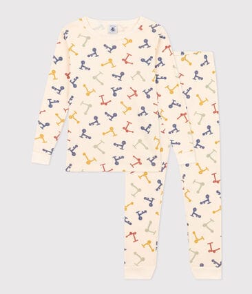 Pyjama ajusté en coton imprimé trottinette enfant