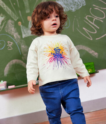 PETIT BATEAU - Tee-shirt manches longues en jersey bébé