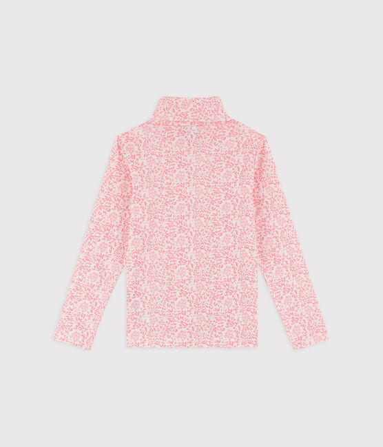 Sous-pull à imprimé enfant garçon fille blanc MARSHMALLOW/rose GRETEL