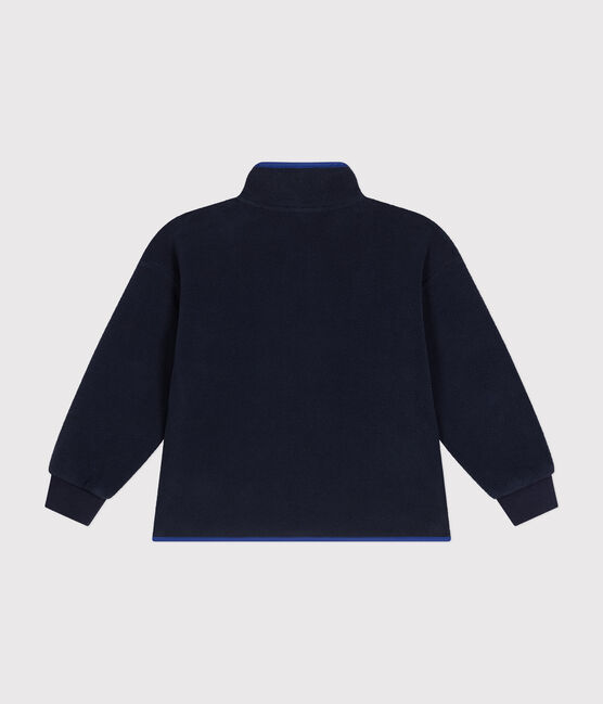 Veste zippée en polaire enfant jour garçon bleu SMOKING
