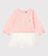 Robe en molleton bébé.