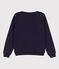Sweatshirt en coton Femme bleu SMOKING