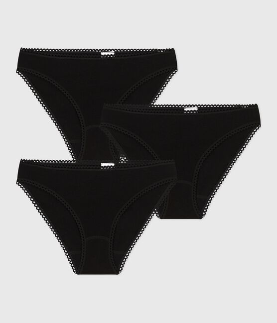 Lot de culottes femme en coton et élasthanne variante 2